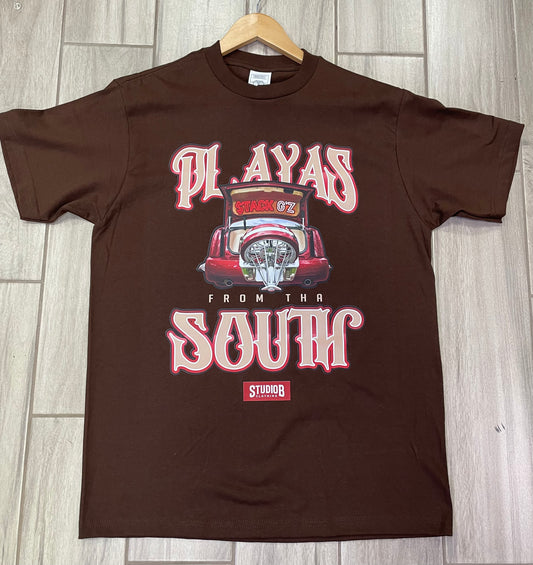 “NEW” Studio B Playas from the South Brown Tee