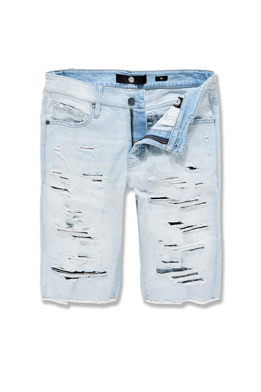 Jordan Craig Ice Blue Jean Shorts