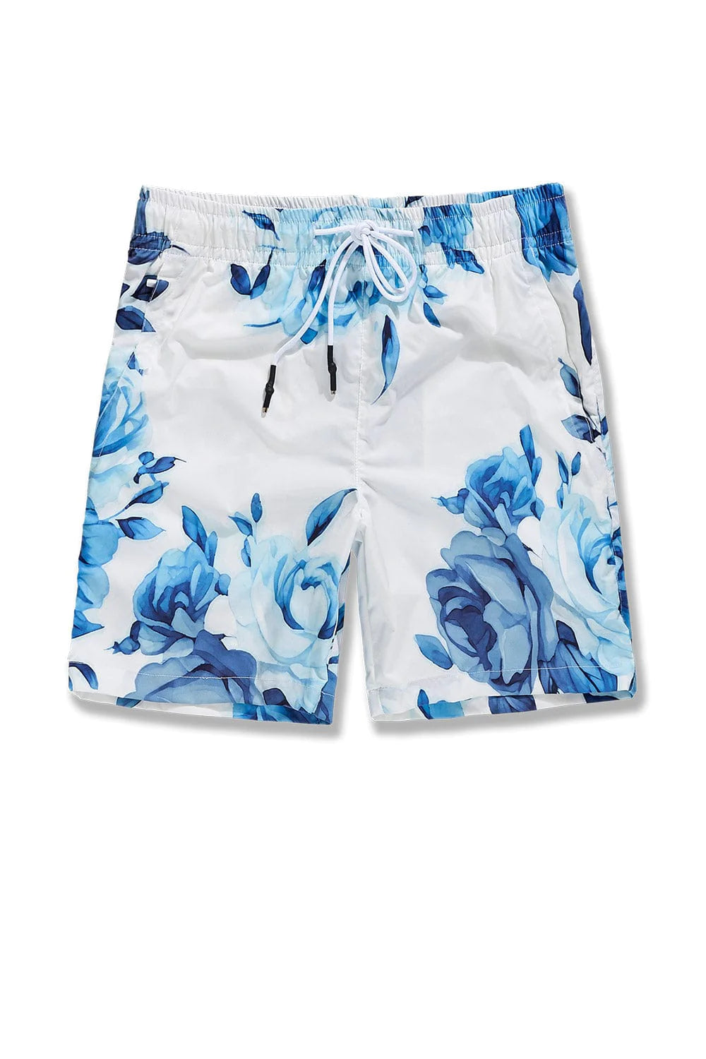 “NEW” Jordan Craig Retro Lounge Shorts (Blue Floral)
