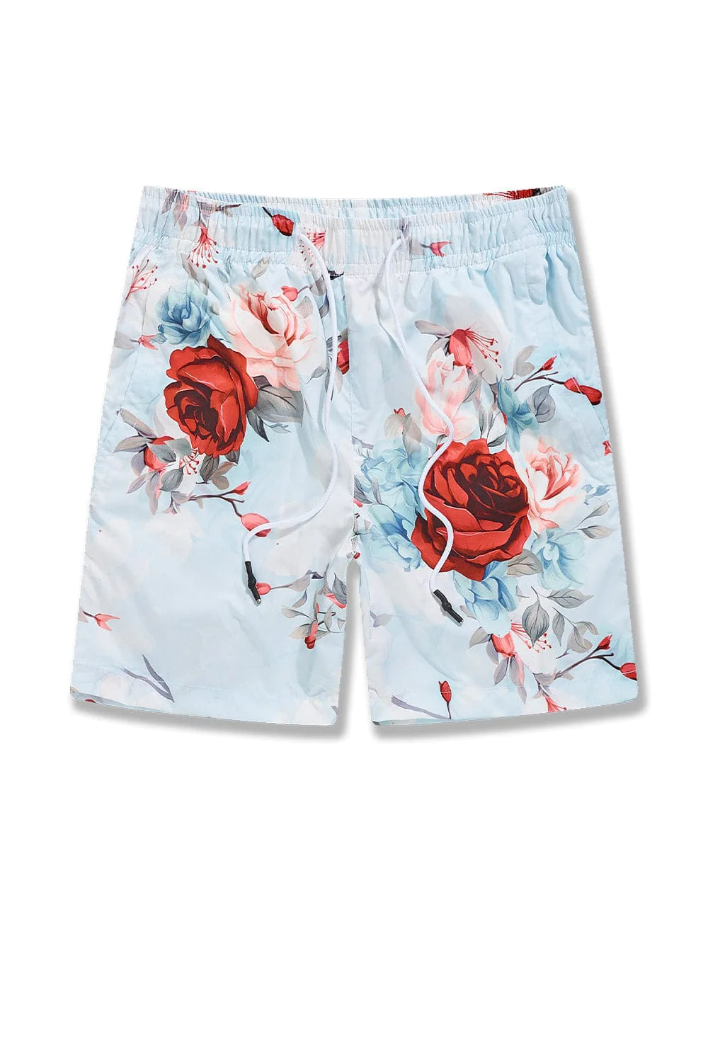 “NEW” Jordan Craig Retro Lounge Shorts (Red Floral)