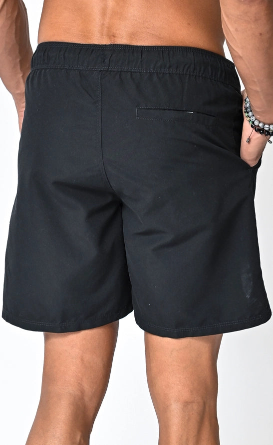“NEW” Men’s Solid Board Shorts (Black)
