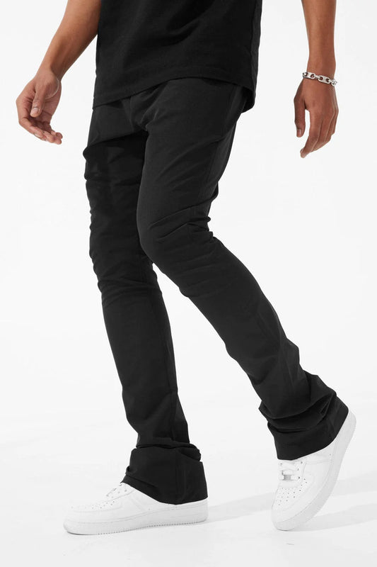 “NEW” Jordan Craig Bali Stacked Pants (Black)