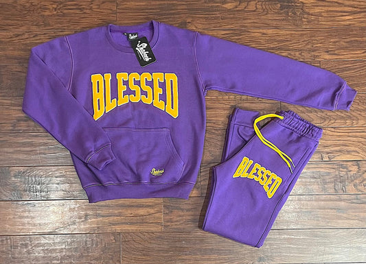 Shabach Blessed Purple & Gold Track Set