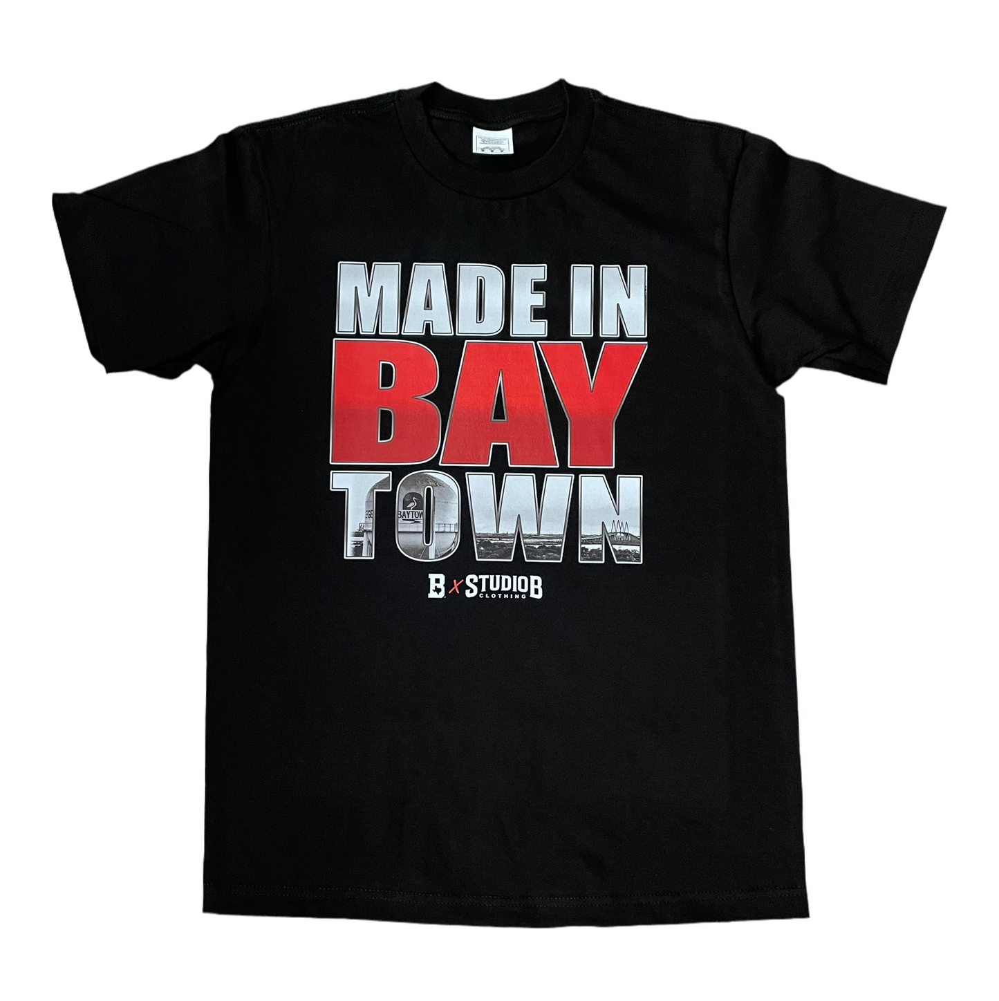 “NEW” Studio B Made In Baytown Tee (Black)