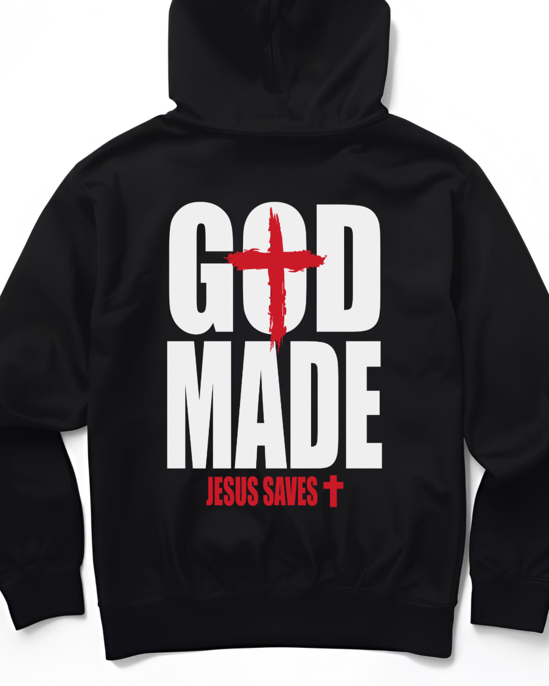 GOD MADE. JESUS SAVES. (Hoodie)