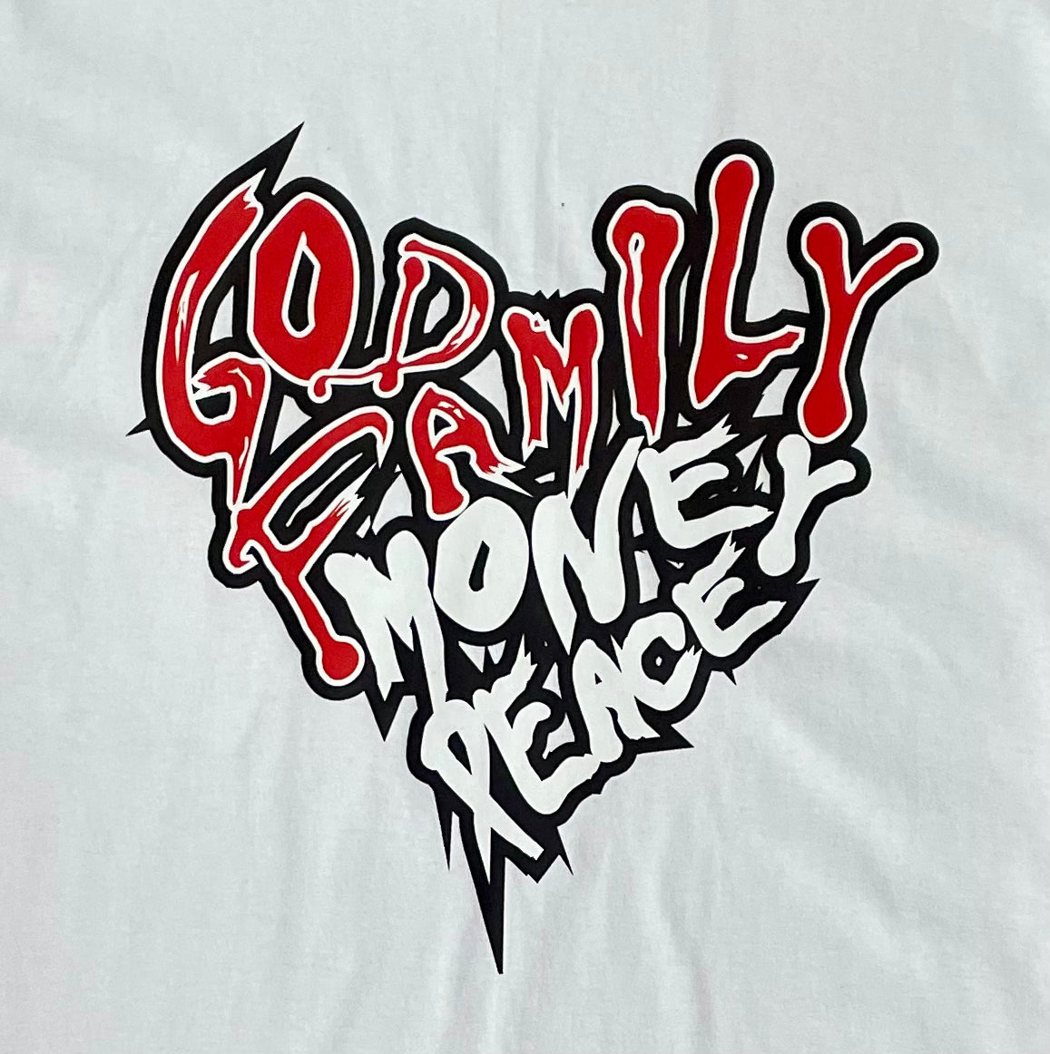 Studio B God, Family, Money & Peace Tee